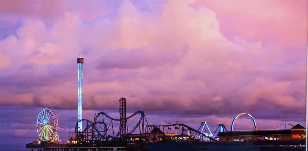 Sunset at Pleasure Pier