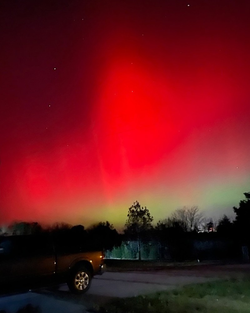 Northern Lights, Central MO, Nov.2025