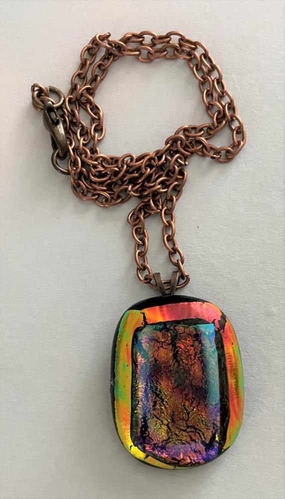 Copper Rainbow Necklace