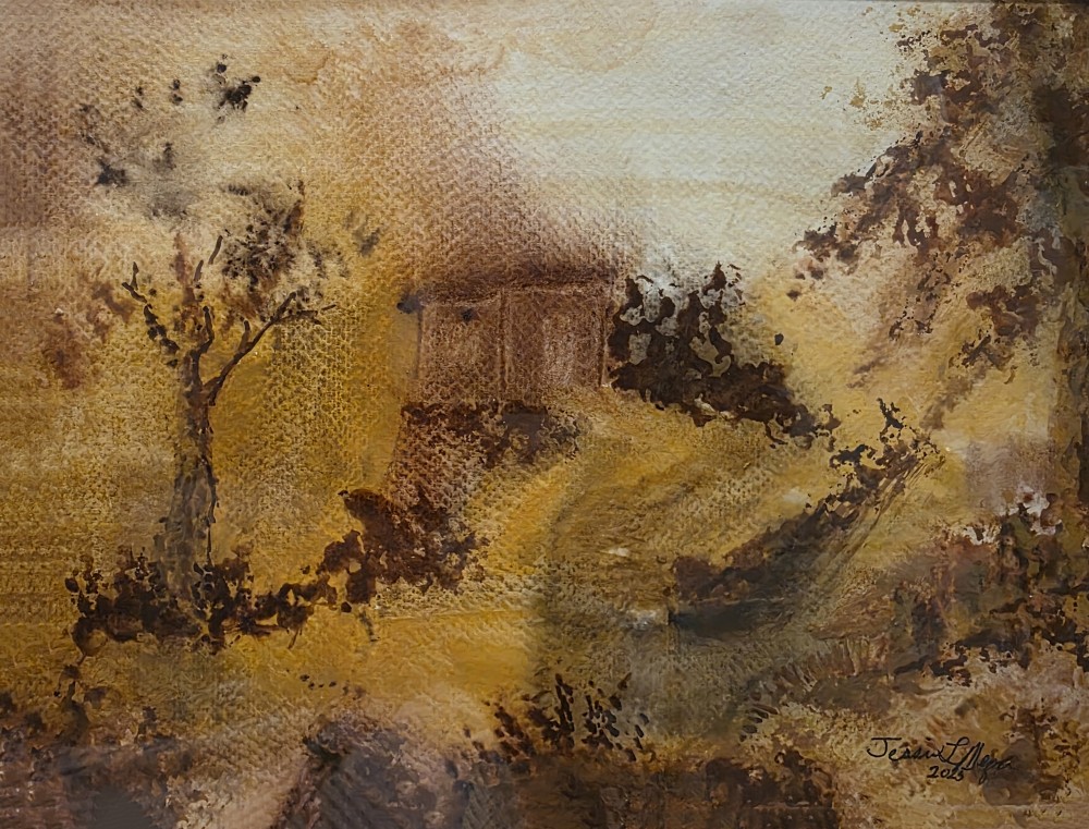 Country Cabin in Brown