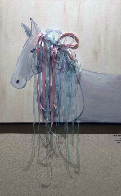 Horse with Ribbons L