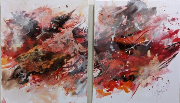 Abstract (Diptych)