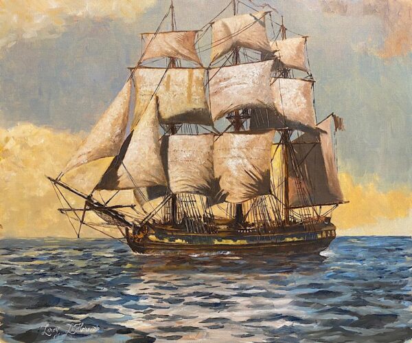 Vintage Frigate