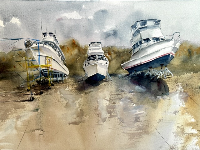 Rainy Day Marina