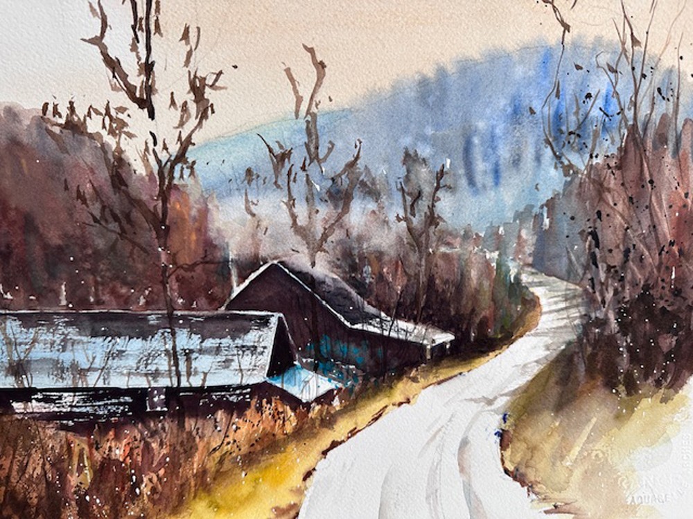 Snowy Mountain Cabin