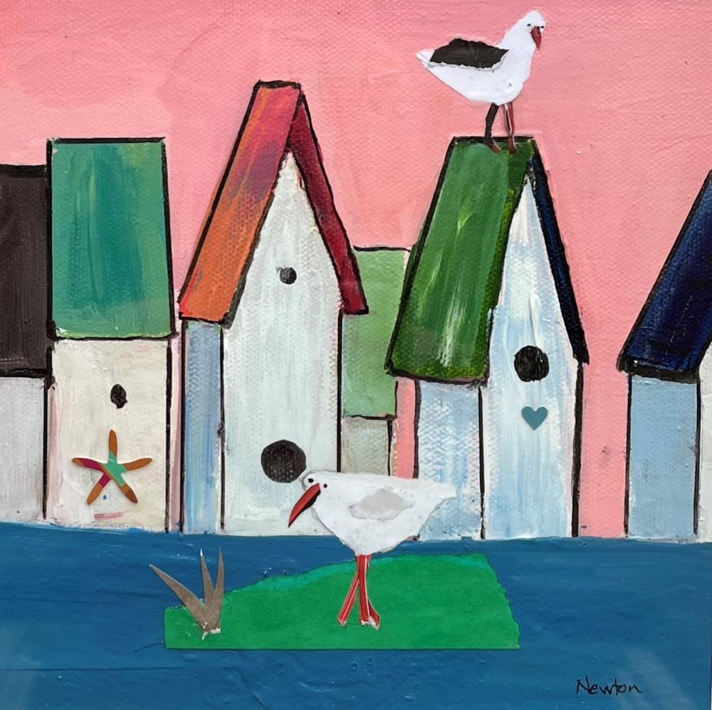 Bird and Houses