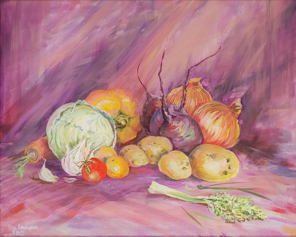 Still Life of Veggies