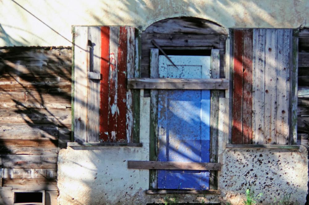 Boarded Up Cabin