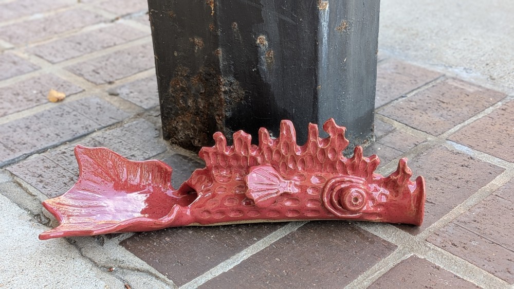 Whimsical Fish-Red
