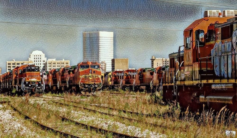Galveston Train Yard