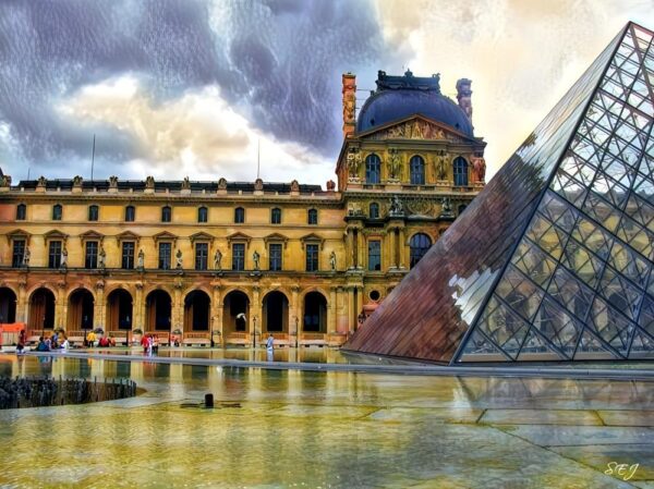 Louvre - Juxtaposition