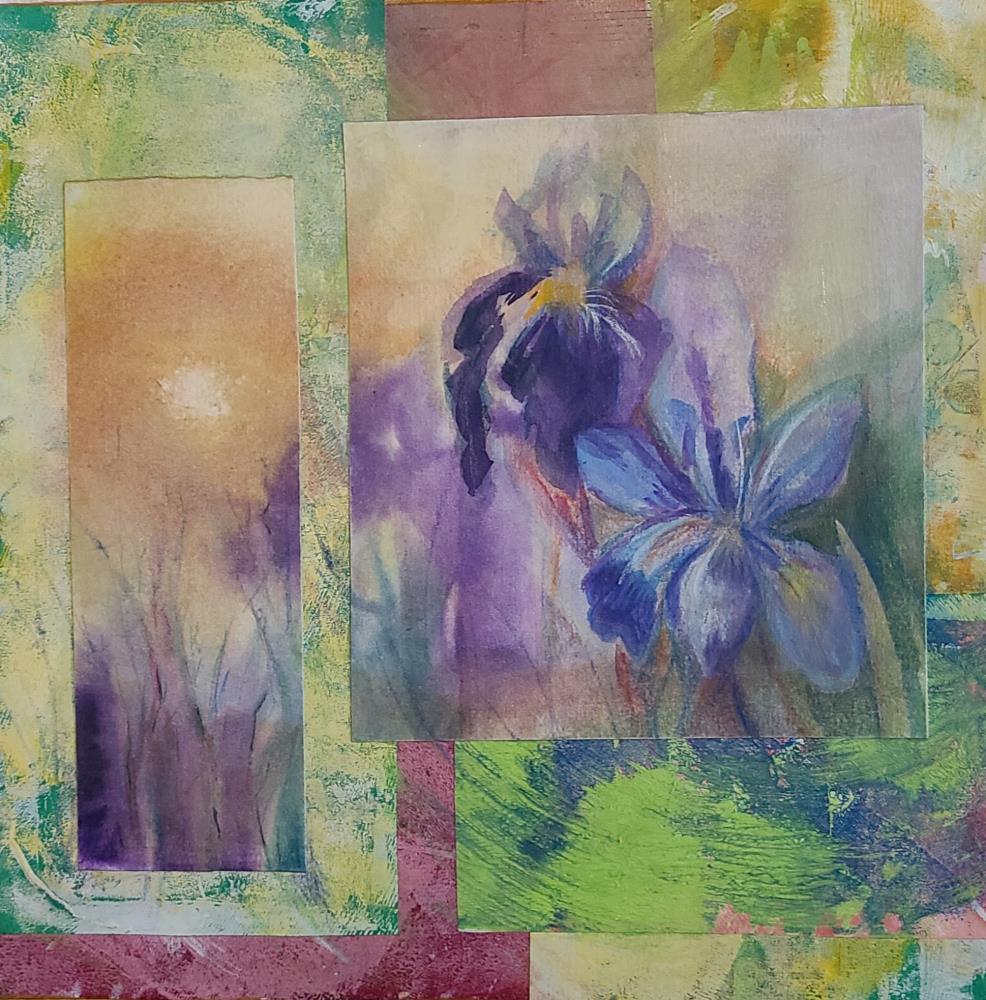 Monet Irises